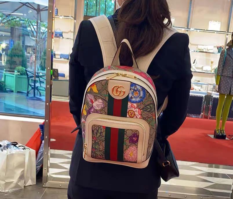Gucci flora backpack online