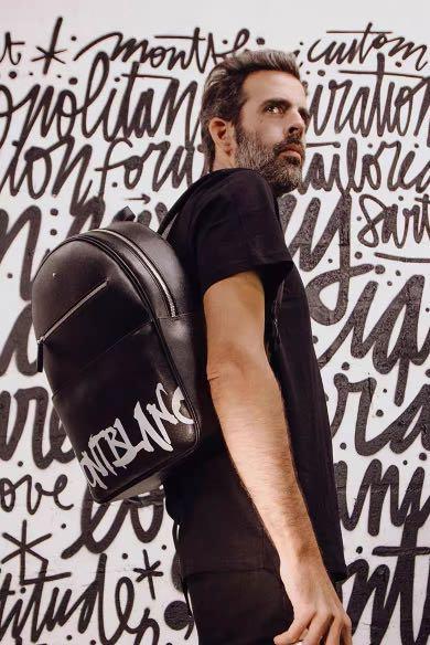 PREORDER MONT BLANC Sartorial Calligraphy Backpack MB124137