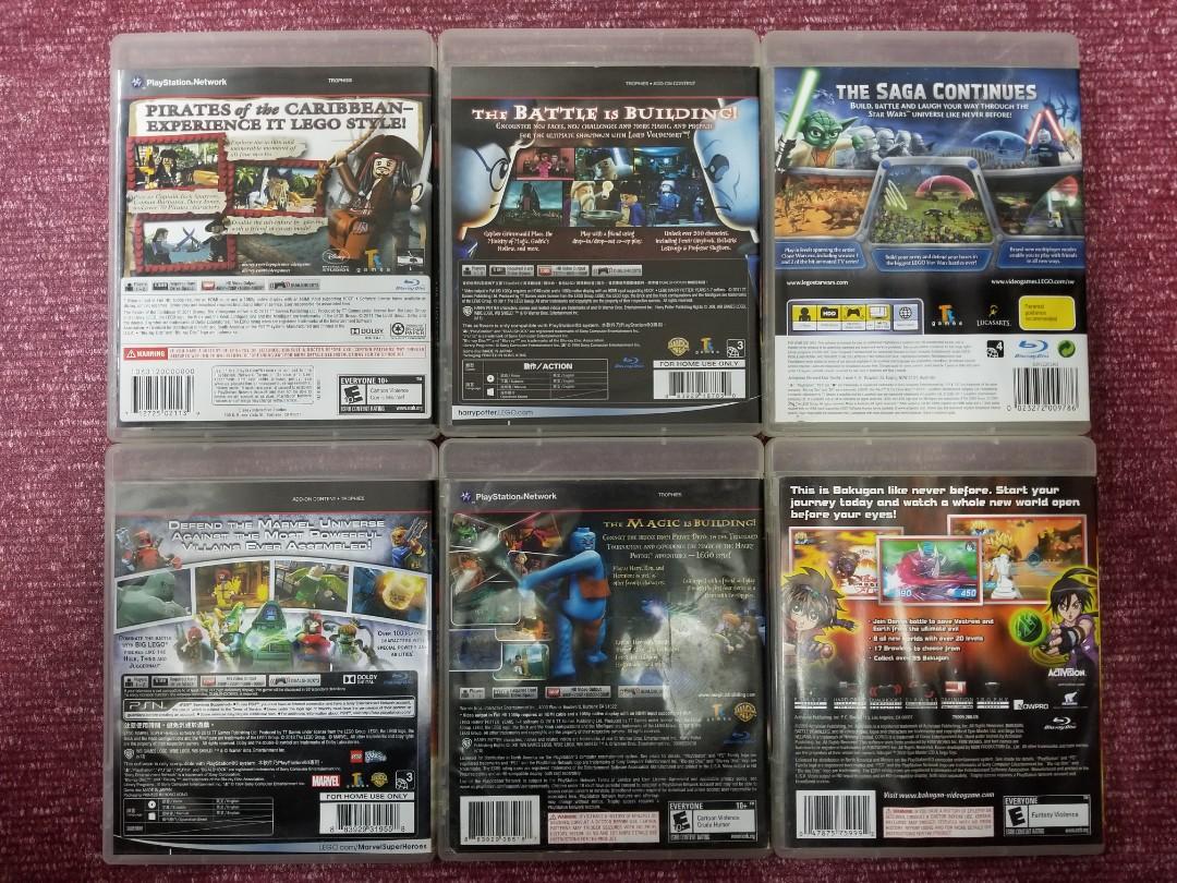 PS3 Lego games Video Gaming Video Games PlayStation on Carousell