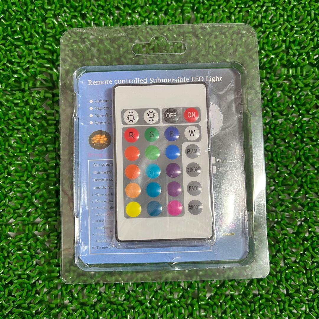 Remote Controlled Submersible LED Light, Furniture & Home Living