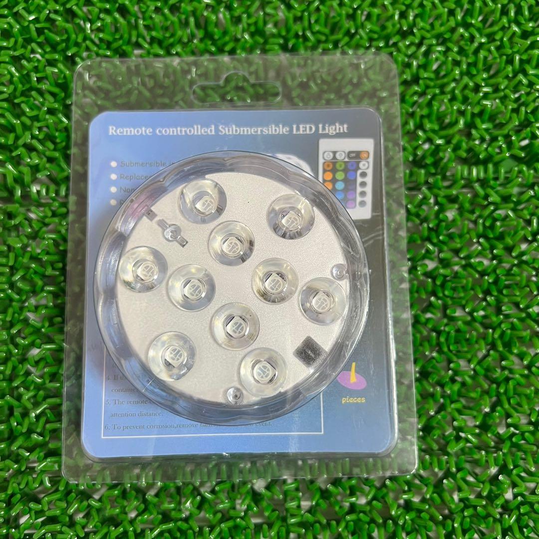 Remote Controlled Submersible LED Light, Furniture & Home Living