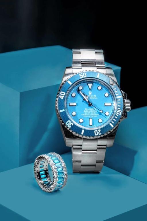 Rolex blaken discount submariner pink lady