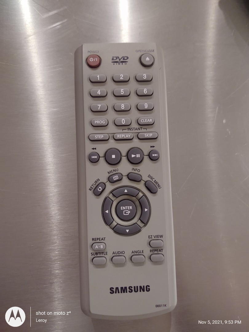 Samsung DVD remote, TV & Home Appliances, TV & Entertainment, BluRay & Media Players on Carousell