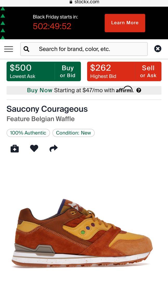 saucony x feature belgian waffle