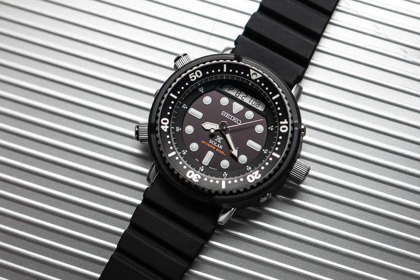 Seiko Prospex Arnie Solar Analog Digital 200M Diver's Watch SNJ025, Men's  Fashion, Watches & Accessories, Watches on Carousell