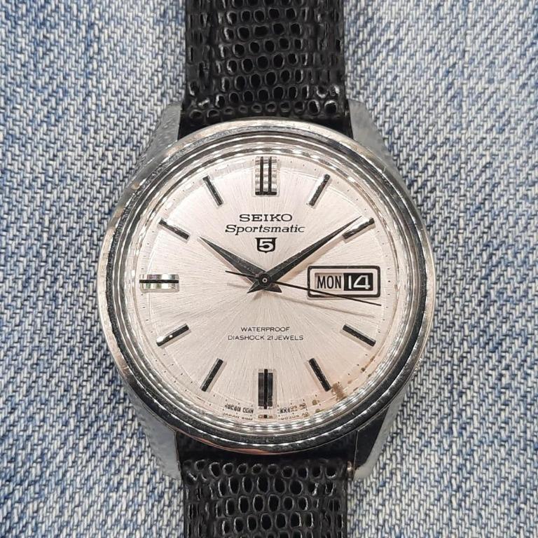 SOLD 1966 Seiko Sportsmatic Deluxe With Box Birth Year Watches |  