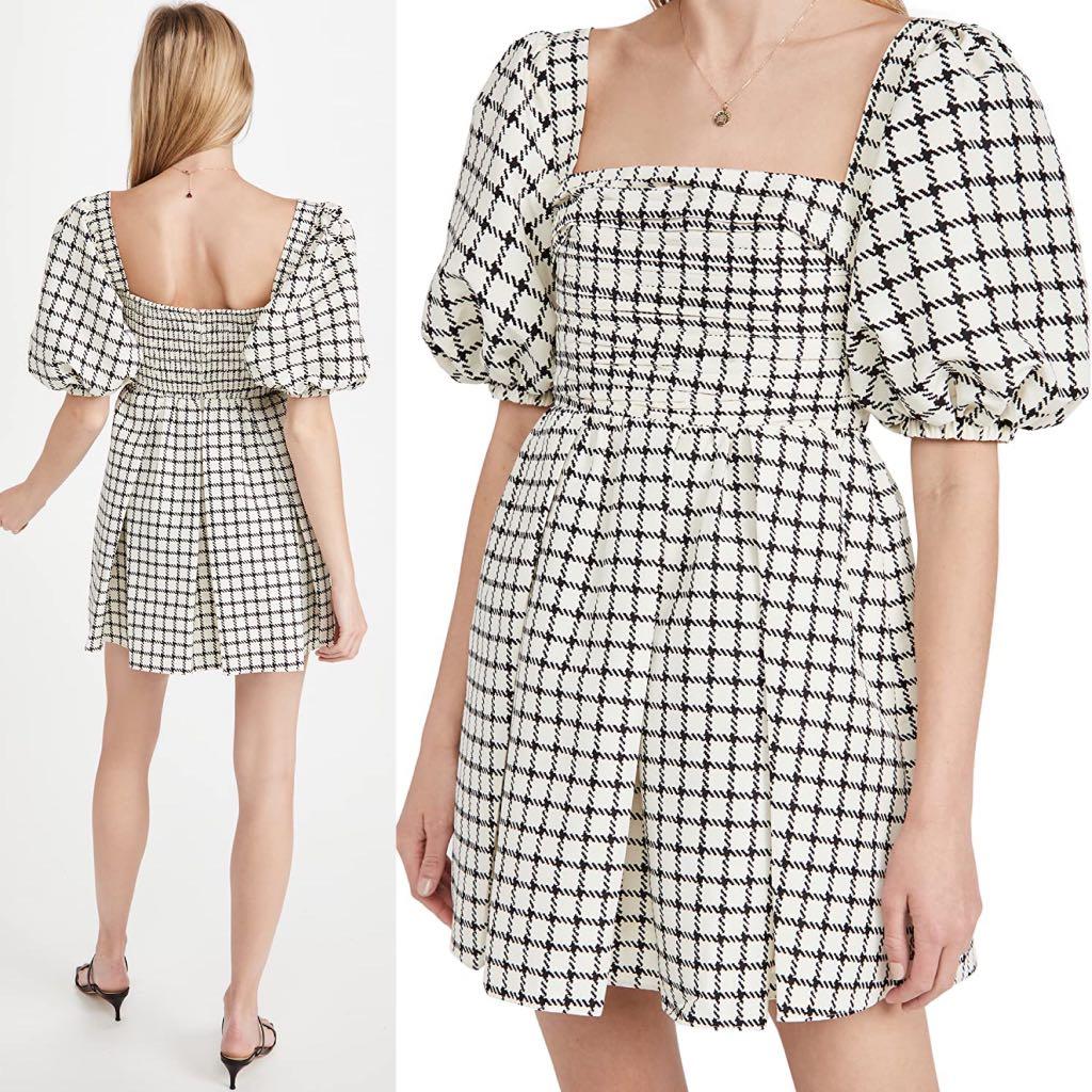 Self portrait hotsell monochrome dress
