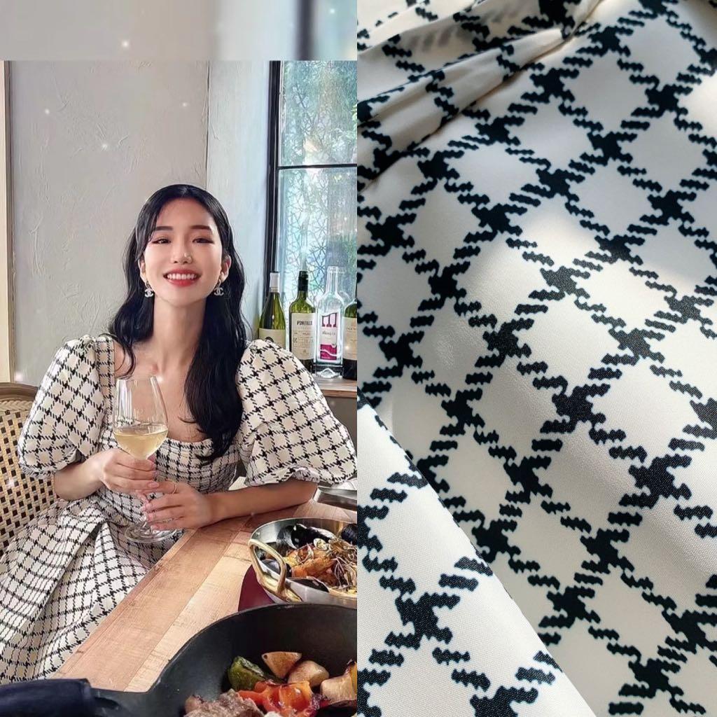 Self portrait monochrome dress top