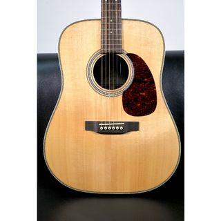 Sigma DR28H Solid Spruce Top Herringbone Binding Acoustic Steel String Guitar for Beginner Casual Players