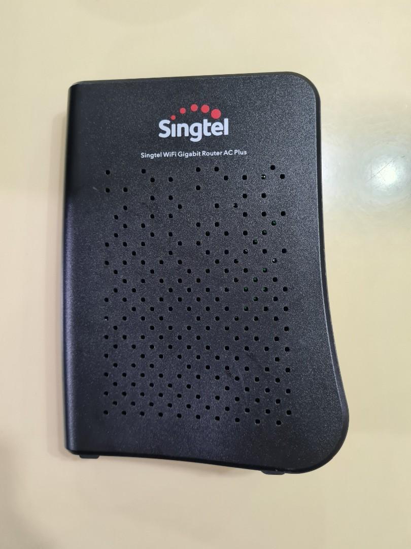 Singtel WiFi Router (Gigabit AC Plus) - very good condition, Computers ...