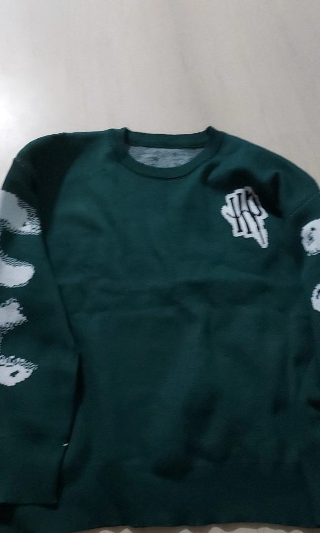 Skeleton sweater ( Green), Men's Fashion, Tops & Sets, Tshirts & Polo