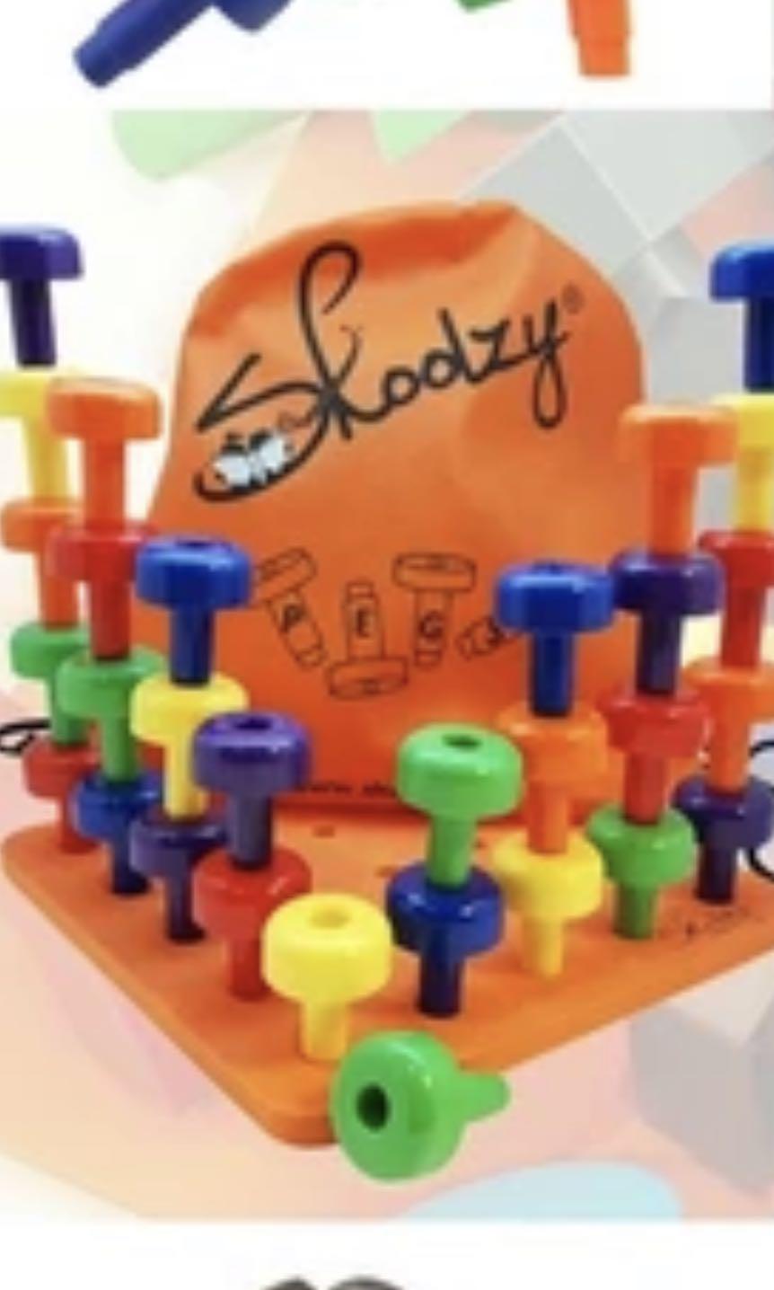 Skoolzy Colours Peg Board Hobbies Toys Toys Games on Carousell