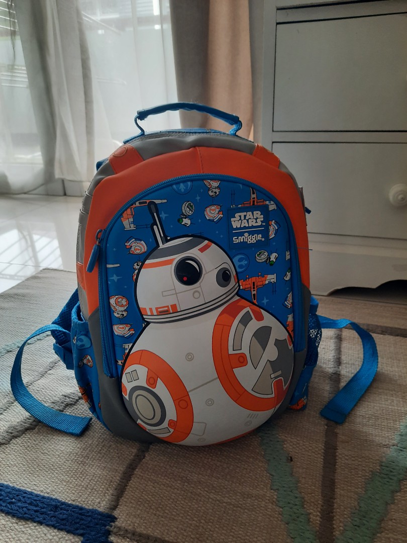 Smiggle star wars backpack deals