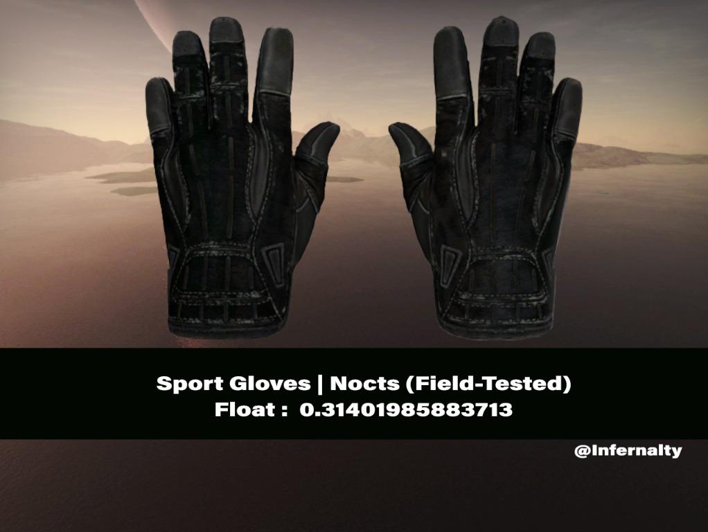Sports Gloves Nocts FT CSGO SKINS KNIVES, Video Gaming, Gaming