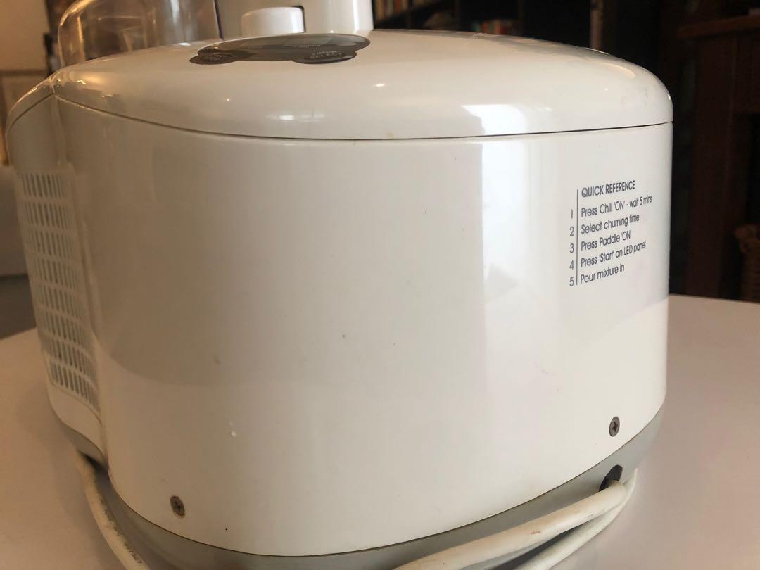 Sunbeam Gelateria ice cream maker TV Home Appliances Kitchen