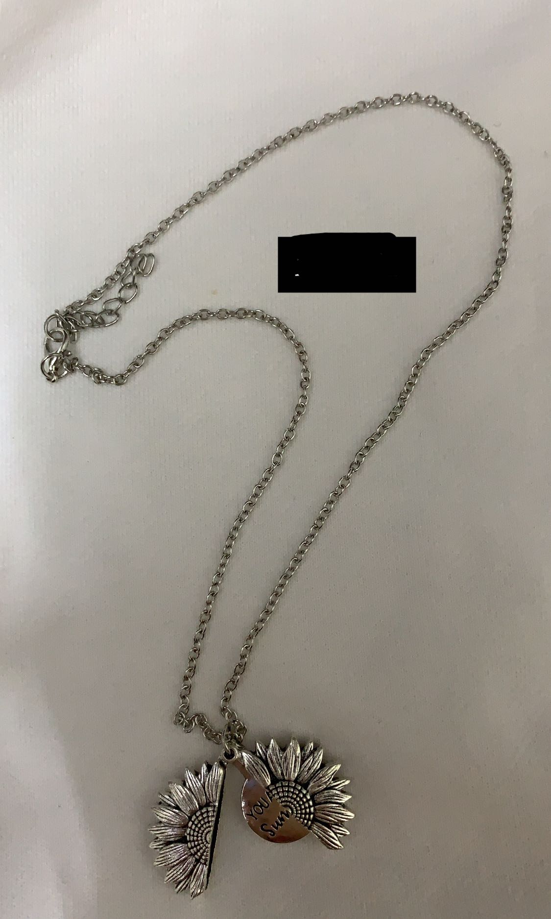 Sunflower Necklace, Women's Fashion 