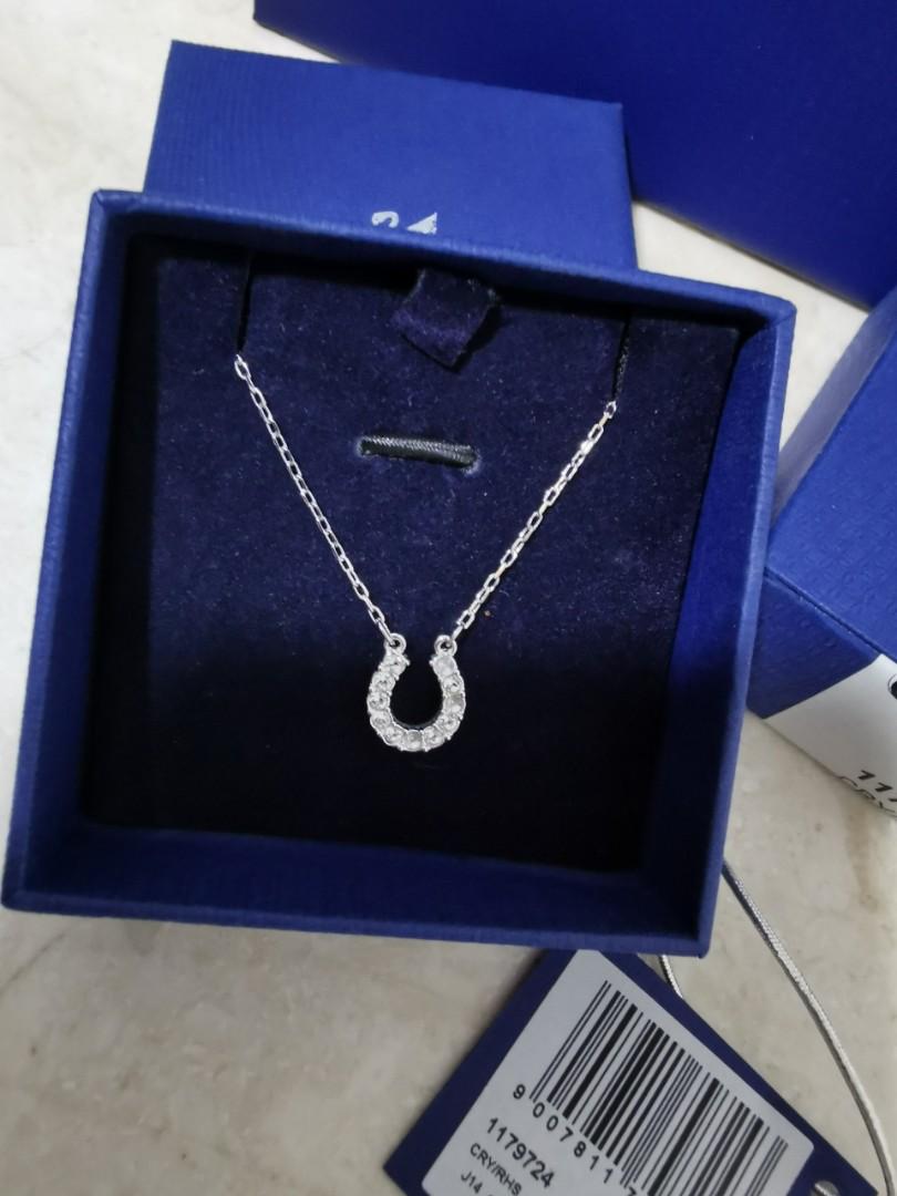 1179724 Swarovski Towards Horseshoe Necklace スワロフスキー 馬蹄