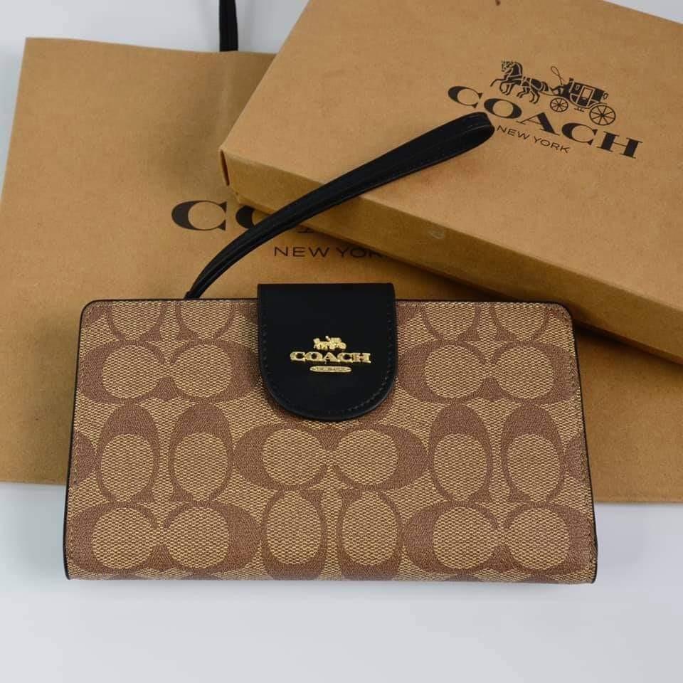Coach wallet price list new arrivals