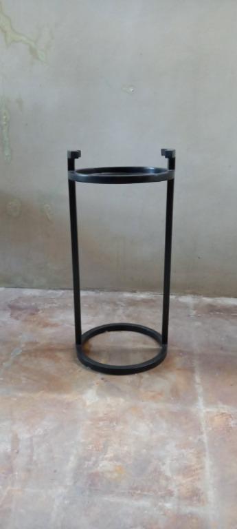 T-Handle Small Round Side Table (Category: Tables & Sets) located in Paranaque City. Submitted by furniturepiecesph (Listing ID 1123776852, Image 1). Description: Made of metal. Size-26"H; 12"D .