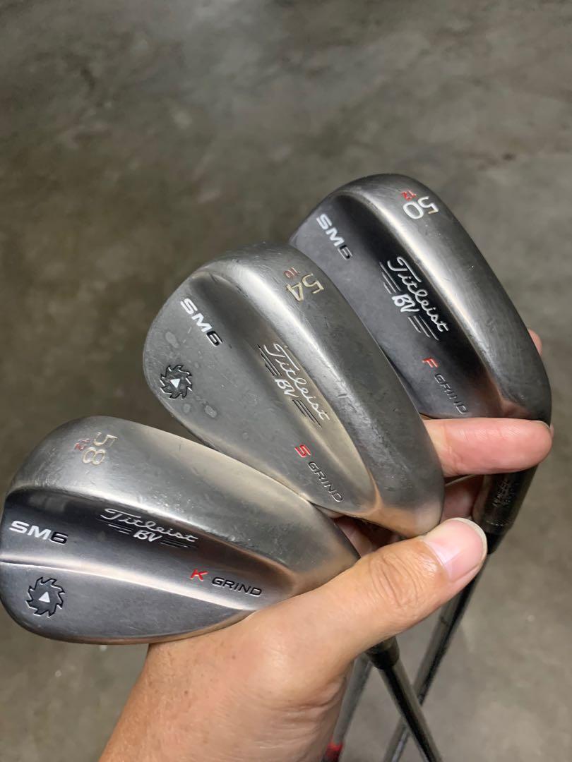 Titleist Vokey SM6 golf wedges Sports Equipment Sports Games Golf on Carousell