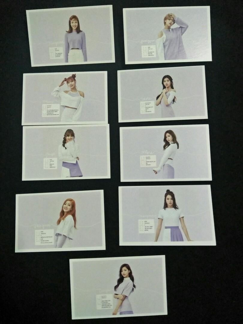Twice Tt Era Photocards Hobbies Toys Memorabilia Collectibles K Wave On Carousell