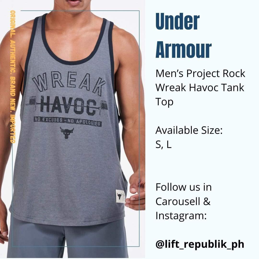 Under Armour Under Armour Project Rock Wreak Havoc Tank Top Men s