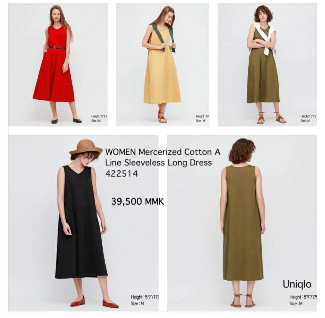 uniqlo sleeveless dress