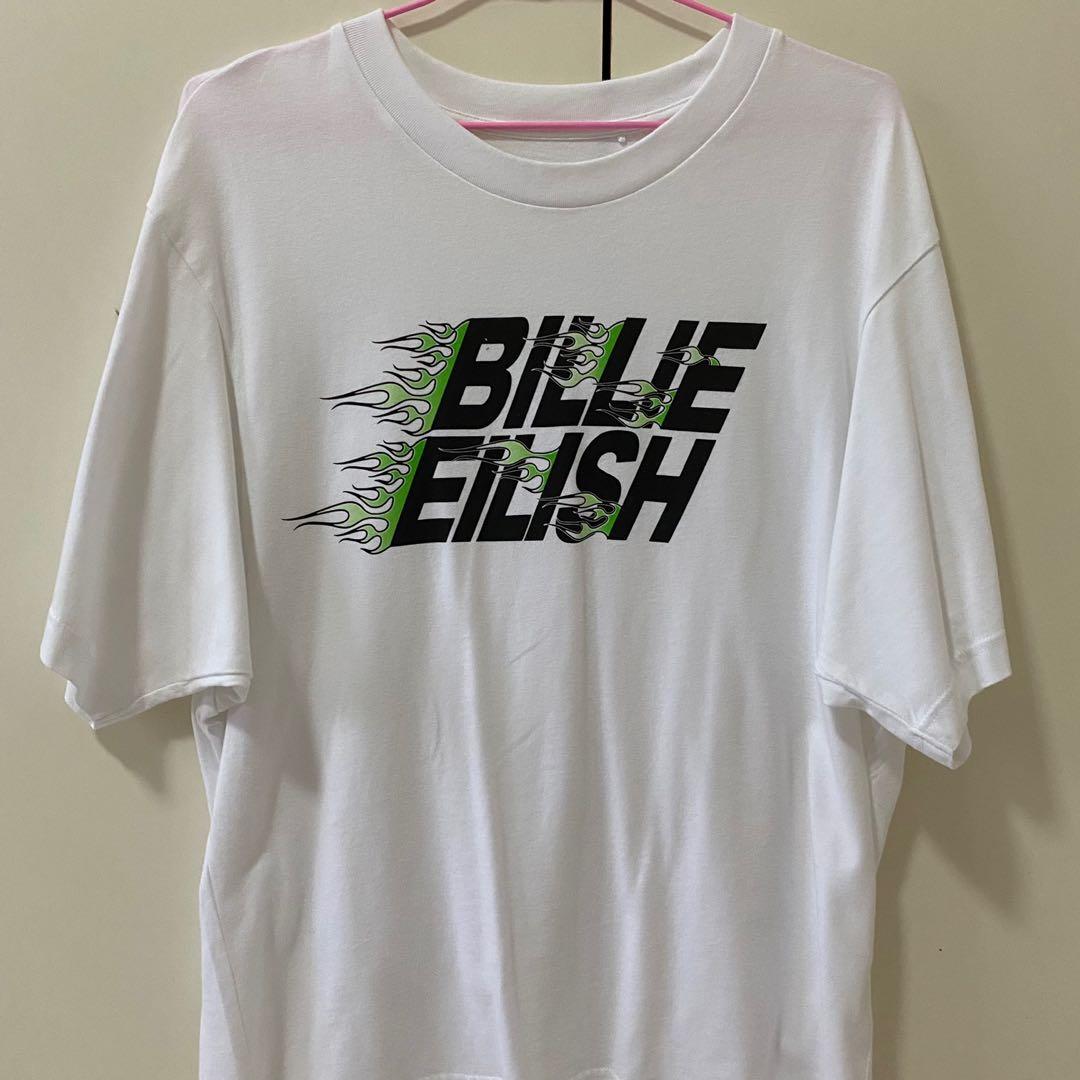 Billie eilish green flame shirt on sale