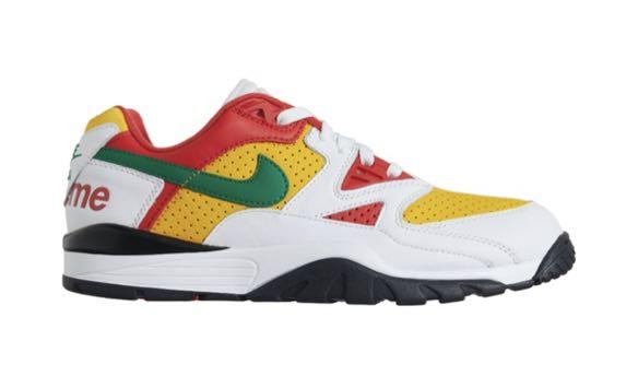 US9 9.5 Supreme Nike Cross Trainer Low White Men s Fashion