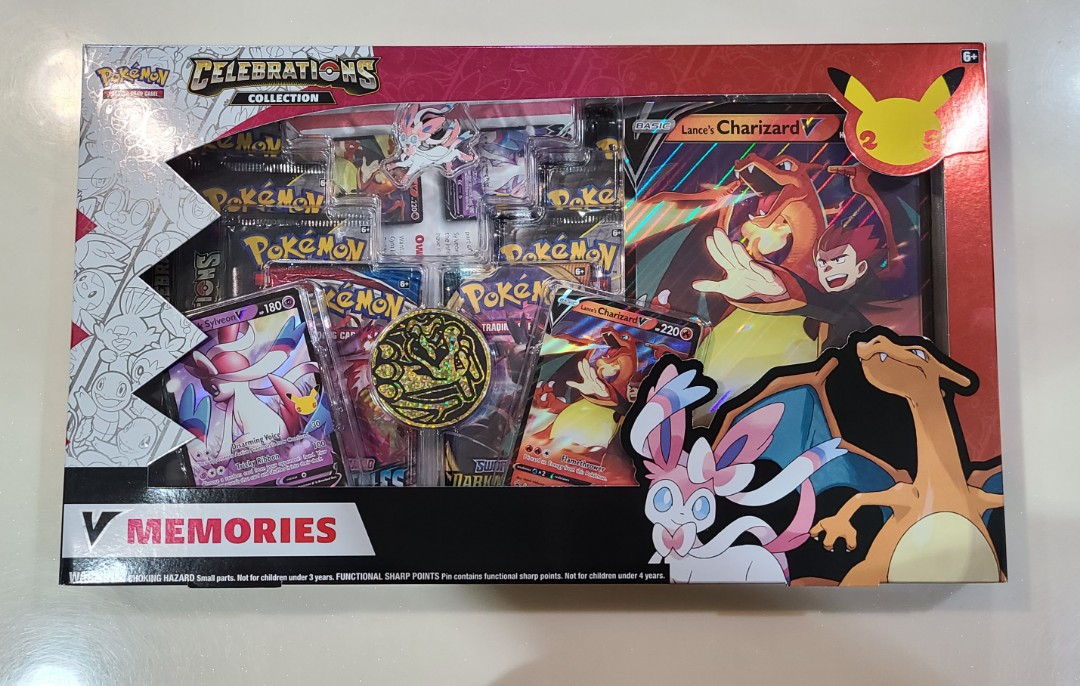 Celebrations V Memories Box Code Pokemon Trading Card Game Online