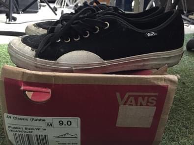 Vans av classic rubber cheap