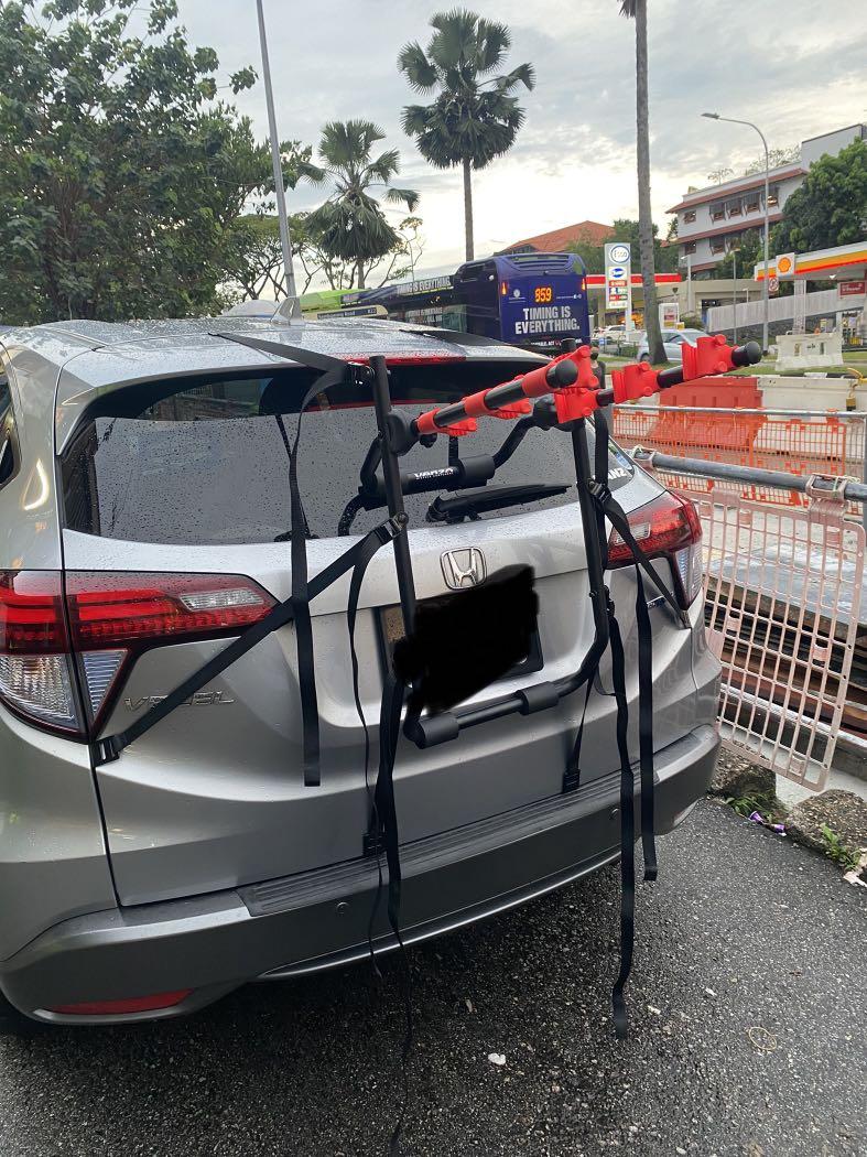 Venzo Bicycle Car Rack Trunk Rack Carrier Sports Equipment