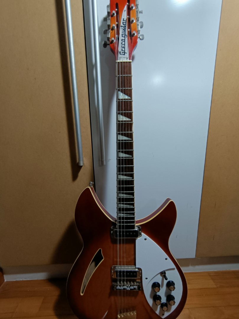 Very Rare 1988 Greco RG 95 R Rickenbacker 360 12 Style 12 String