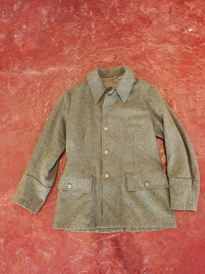 Vintage 1940s Swedish Army wool Jacket