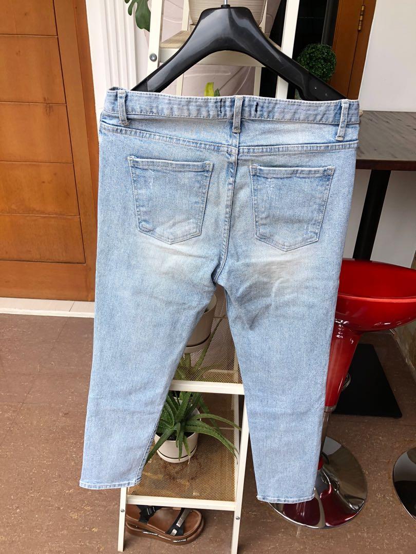 Vintage denim lightwash slim fit 