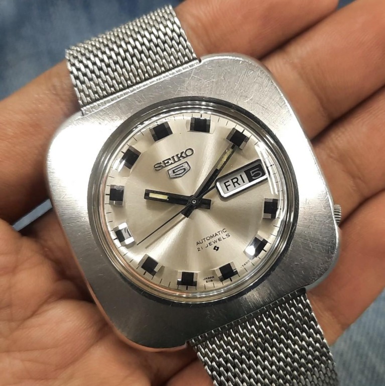 Seiko 6119 sales movement 21 jewels