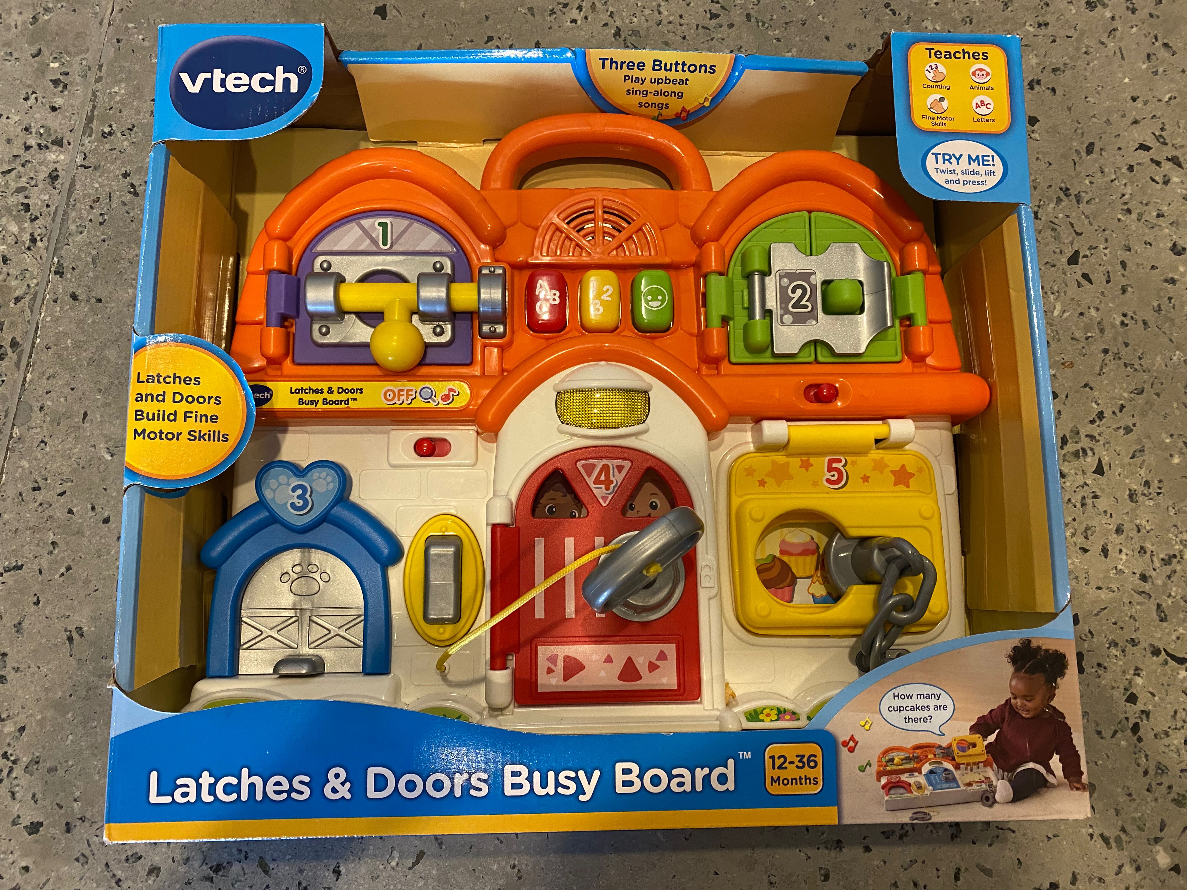 Vtech latches and doors busy board 