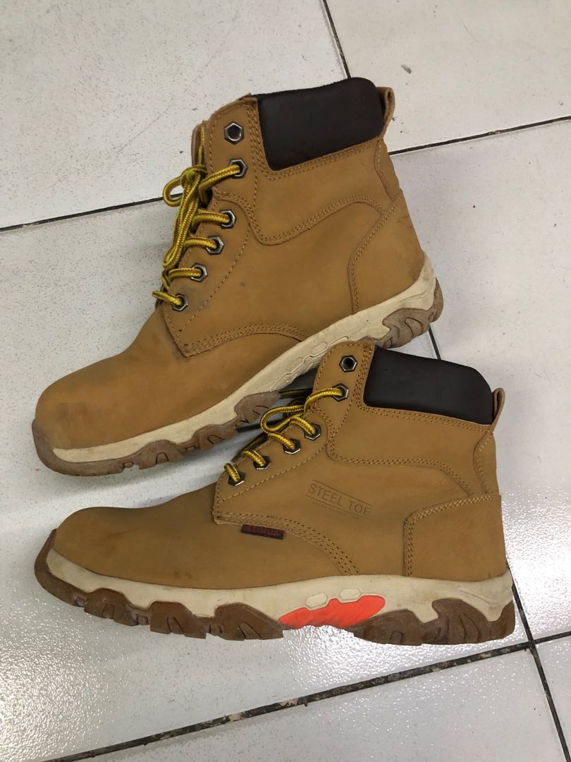 Weihua Steel Toe Work Boots For M…