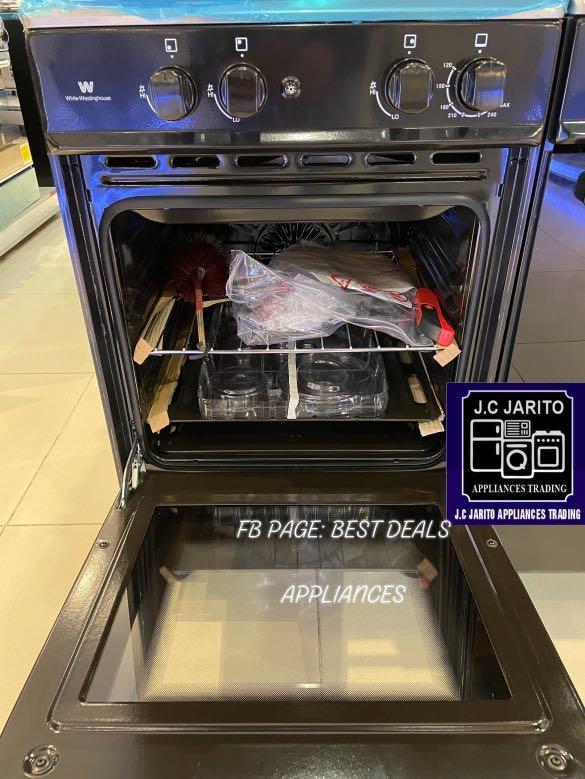WHITE WESTINGHOUSE 3 BURNERS GAS RANGE (Category: Other Kitchen Appliances) located in Makati City. Submitted by bestdealsappliances (Listing ID 1123814017, Image 3). Description: CHRISTMAS SALE🌟😱😱😱 WHITE WESTINGHOUSE 3 GAS BURNERS SALE PRICE: 14,900 ✅• 50cm Free Standing Cooker ✅• 3 Gas Burners ✅• 62 Liter Gas Oven ✅• Black ✅• Piezo ignition ✅• 2-Layer Glass Oven Door ✅• Enamel Pan Support ✅• Glass Lid Price is subject to change without prio