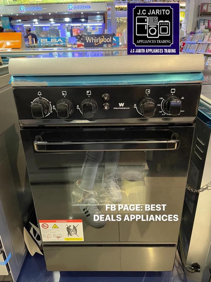 WHITE WESTINGHOUSE 3 GAS BURNER WITH GAS OVEN AND GRILL, TV & Home