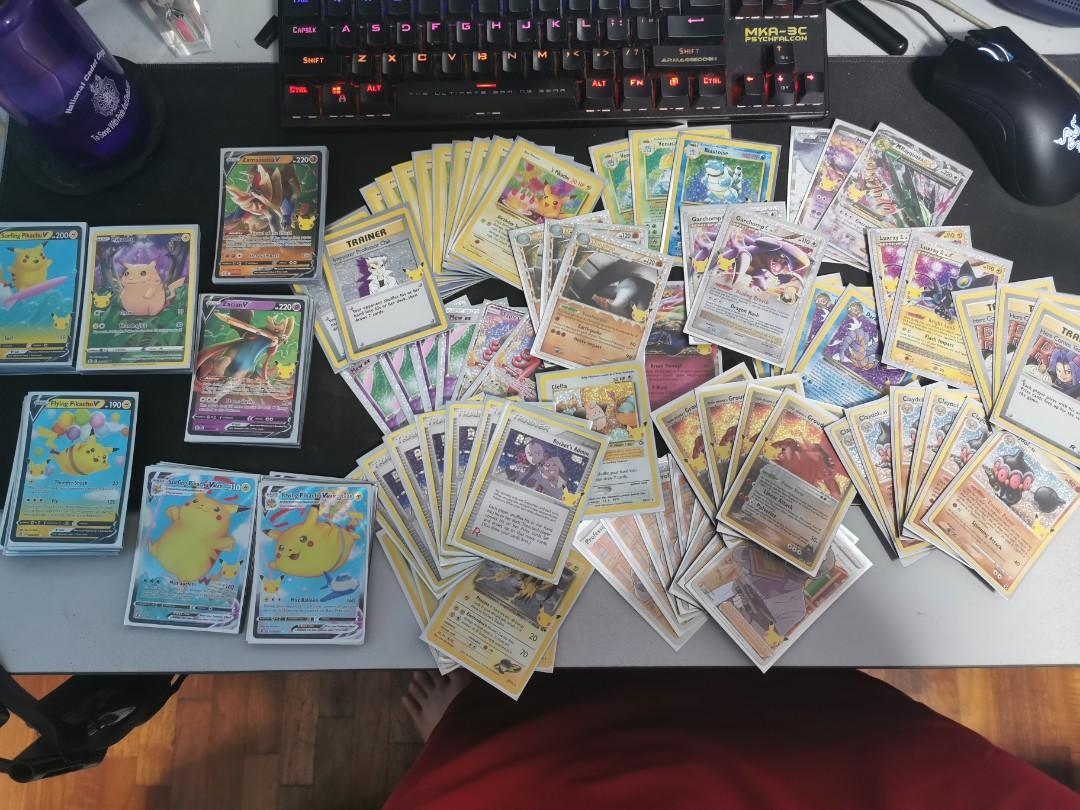Fast Clear!!! WTS Pokemon Celebration Singles, Hobbies & Toys, Memorabilia  & Collectibles, Vintage Collectibles on Carousell