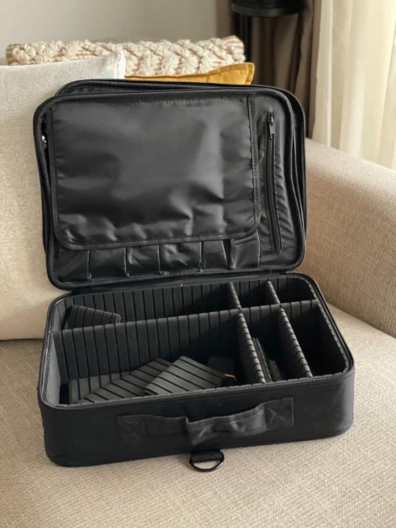 Designer makeup train outlet case