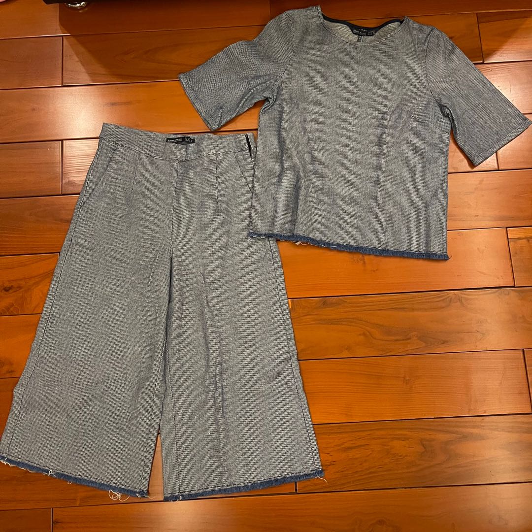 Zara Co Ord Set, Women's Fashion, Dresses & Sets, Sets or Coordinates on  Carousell