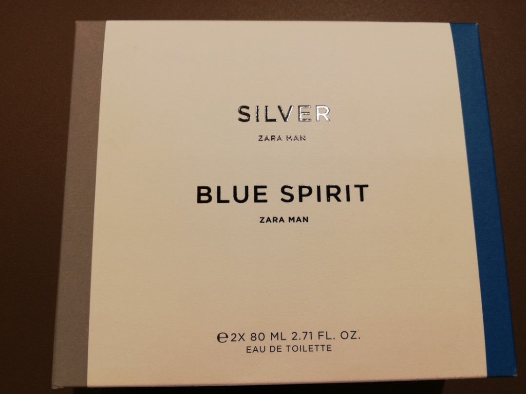 Zara Man Silver & Zara Man Blue Spirit REVIEW 
