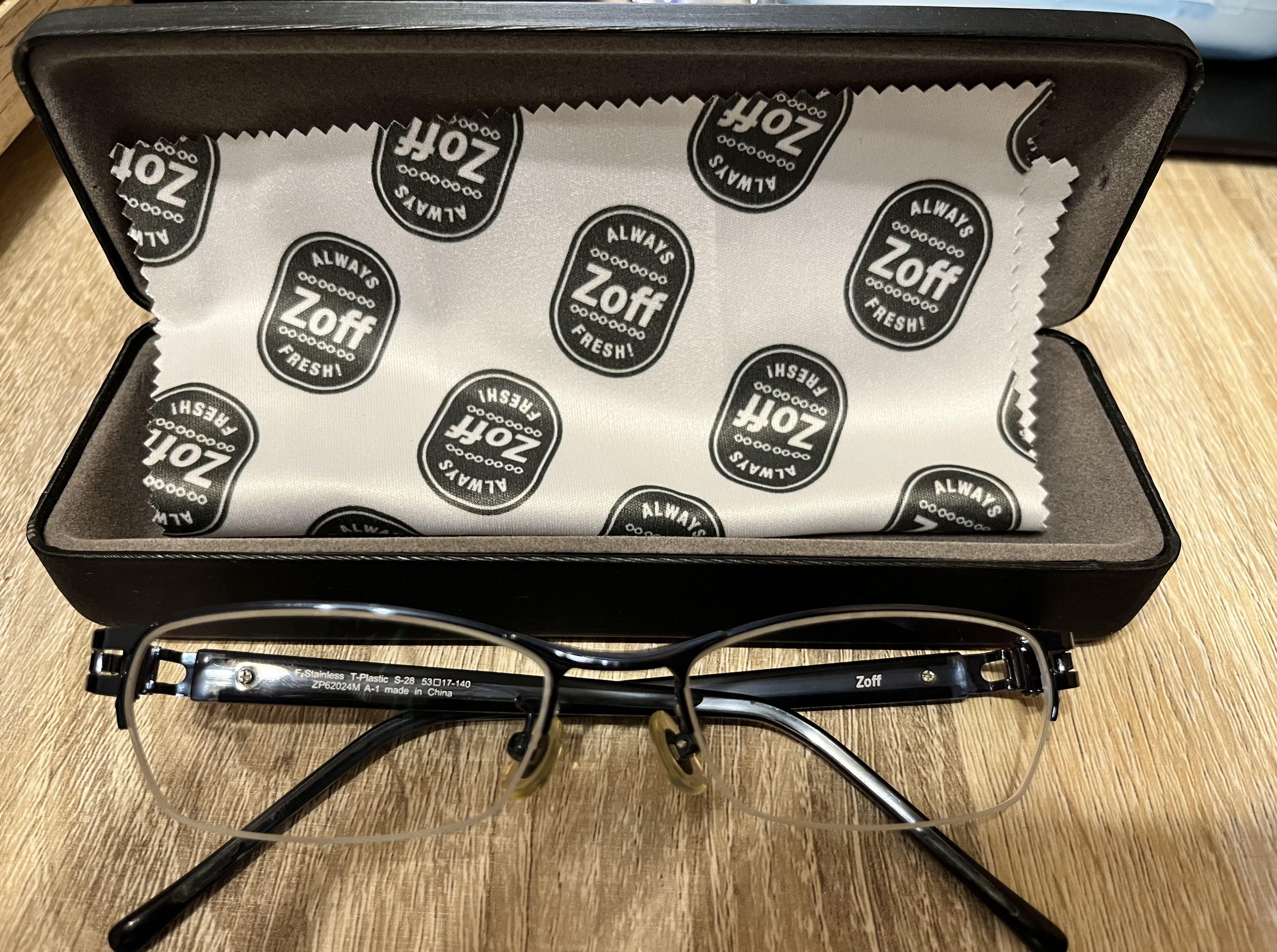 Zoff眼鏡 男裝 手錶及配件 眼鏡 Carousell