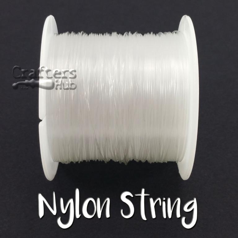 Thick Nylon String, Hobbies & Toys, Stationery & Craft, Craft Supplies &  Tools on Carousell