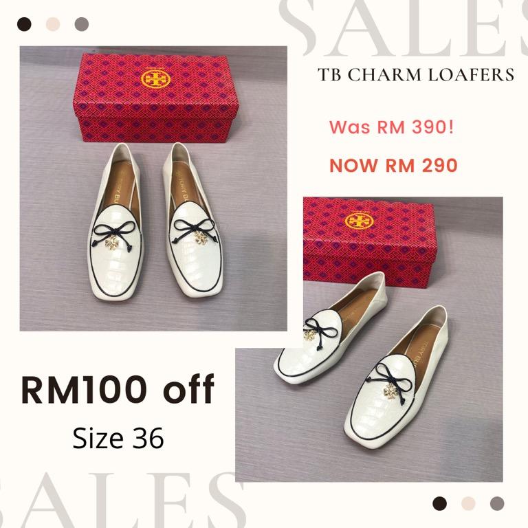 ] Tory Burch Charm Loafers, Women's Fashion, Footwear, Loafers on  Carousell