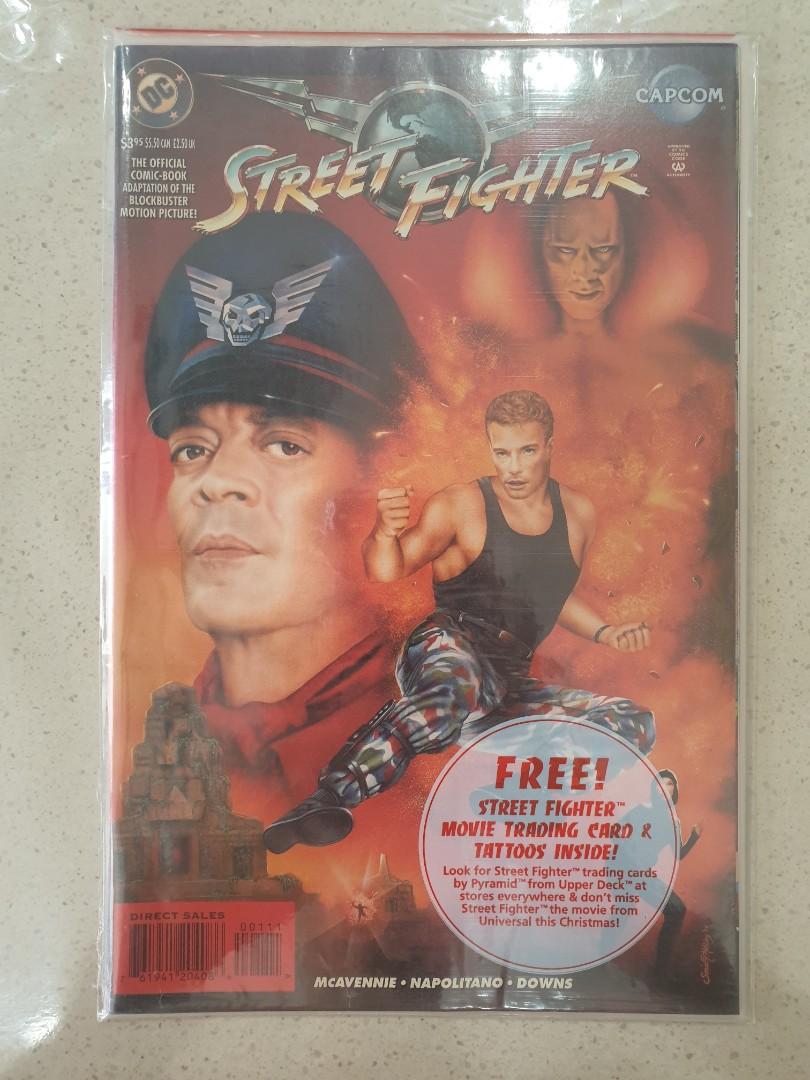 1995 DC Comics Street Fighter - Official Comic-Book Adaptation, Hobbies &  Toys, Books & Magazines, Comics & Manga on Carousell