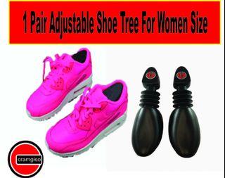 1 Pair Durable Flexible Plastic Shoe Tree Women Size