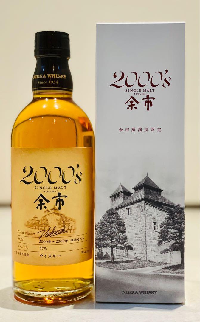 余市2000 威士忌500ml裝, 嘢食& 嘢飲, 酒精飲料- Carousell